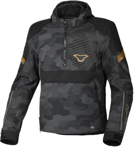 Geaca Moto Textil WP TRAFFIQ Black/Grey Camo