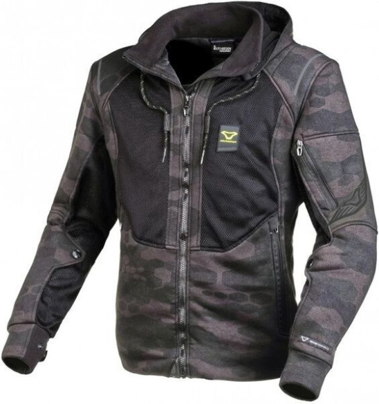 Hanorac Moto Textil BREEZE Black/Grey Camo