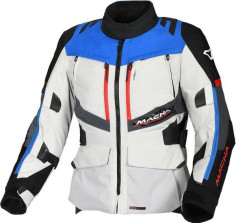 Geaca Moto Textil WP DOMANE Black/Light Grey/Blue