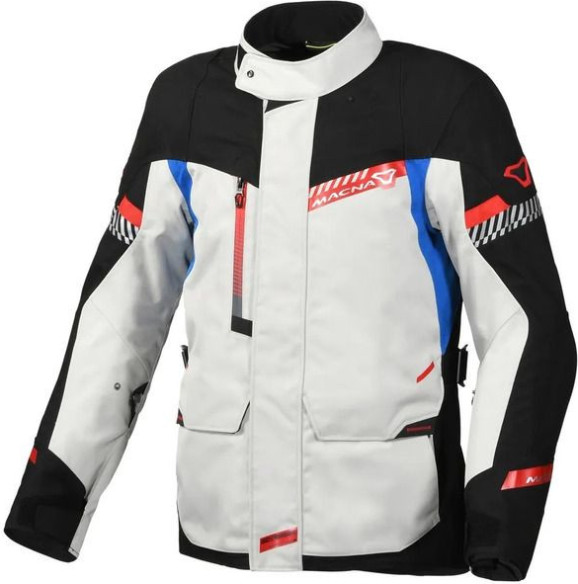 Geaca Moto Textil Touring/Adventure WP ASPIRE Black/Light Grey/Blue