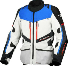 Geaca Moto Textil WP DOMANE Black/Light Grey/Blue