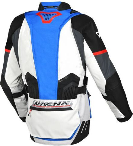Geaca Moto Textil WP DOMANE Black/Light Grey/Blue
