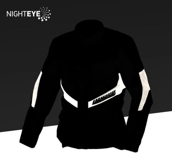Geaca Moto Textil WP DOMANE Black/Light Grey/Blue