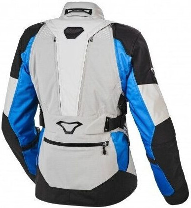 Geaca Moto Textil Touring/Adventure Dama WP FUSOR Black/Grey/Blue