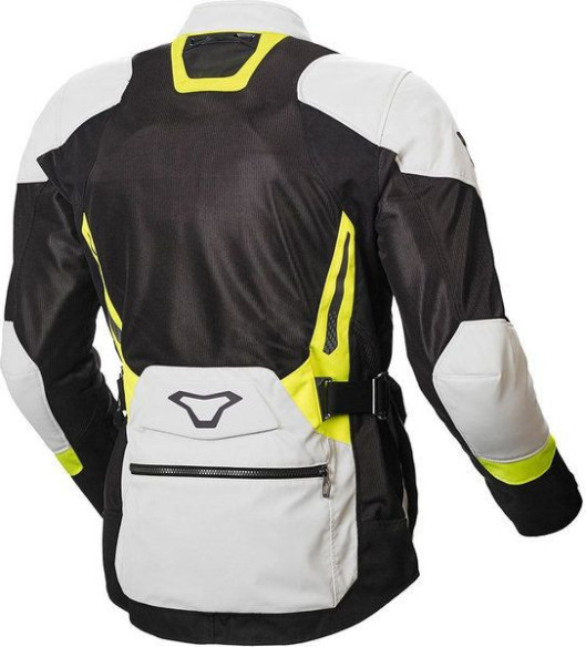Geaca Moto Tetila Touring AEROCON Night Eye Black/Grey/Yellow