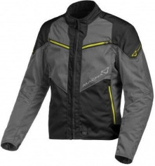 Geaca Moto Textil WP SOLUTE Black/Grey/Yellow