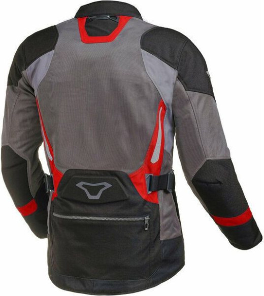Geaca Moto Tetila Touring AEROCON Black/Grey/Red