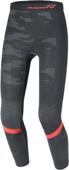 Pantaloni Termici WINTER Black/Grey/Red