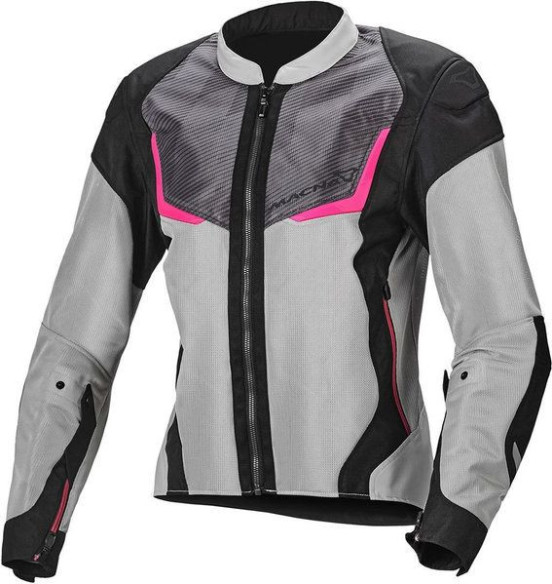Geaca Moto Textila Dama ORCANO Black/Grey/Pink