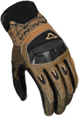 Manusi Moto Piele ROCCO Black/Brown