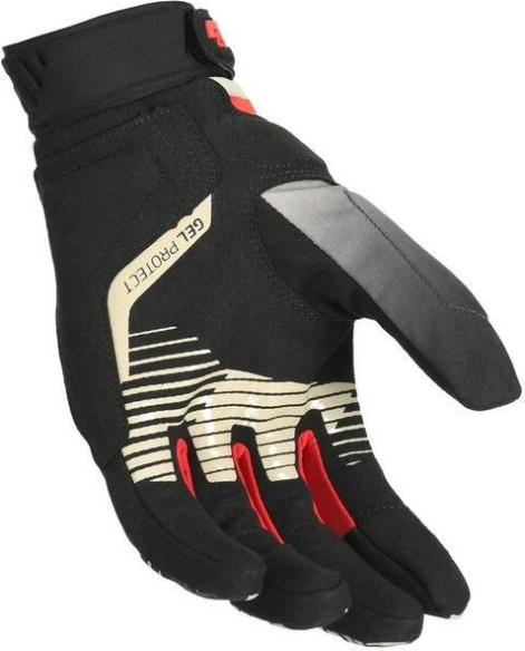 Manusi Moto Textil LITHIC Black/Brown/Red