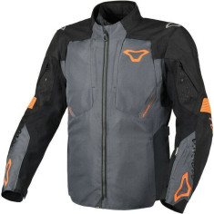 Geaca Moto Textil Touring/Adventure NOTCH Black/Grey/Orange