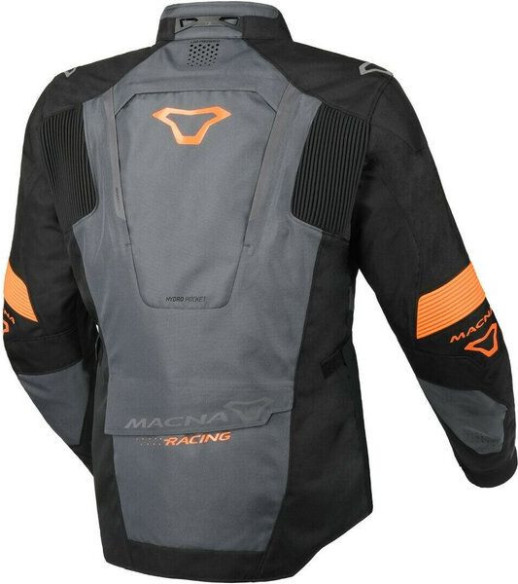 Geaca Moto Textil Touring/Adventure NOTCH Black/Grey/Orange