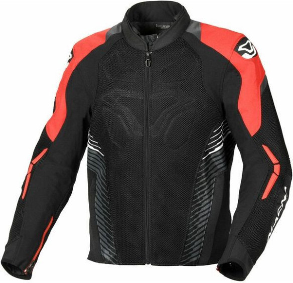 Geaca Moto Textil WP NOVIC Black/Red