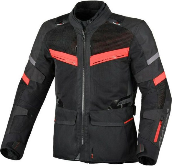 Geaca Moto Textila Touring WP CAPTANE Black/Red