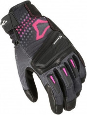 Manusi Moto Textil Dama JUGO Black/Pink