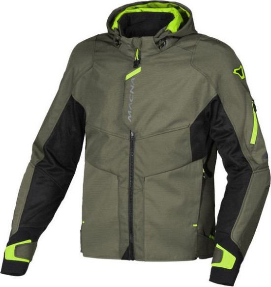 Geaca Moto Tetila WP BEACON Green/Yellow Fluo