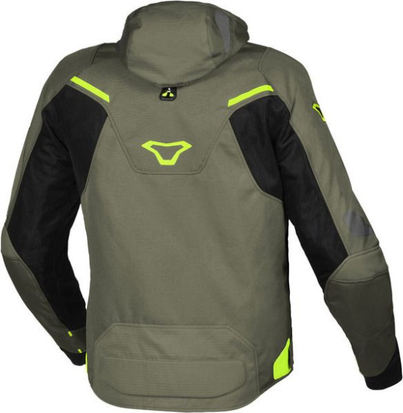 Geaca Moto Tetila WP BEACON Green/Yellow Fluo