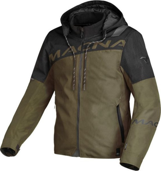 Geaca Moto Tetila WP RACOON Black/Green