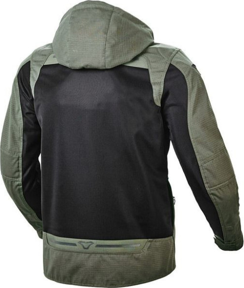 Geaca Moto Tetila CHINOOK Black/Green