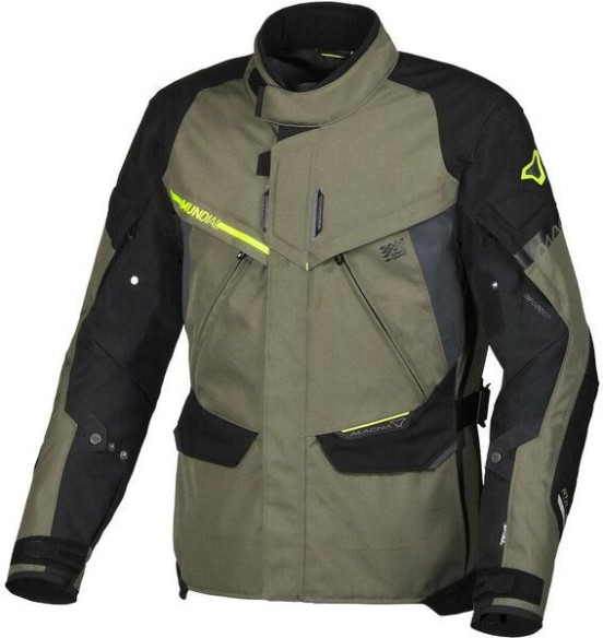 Geaca Moto Textila Touring/Adventure WP MUNDIAL Black/Green