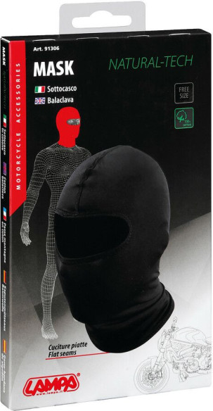 Cagula Bumbac Mask Black