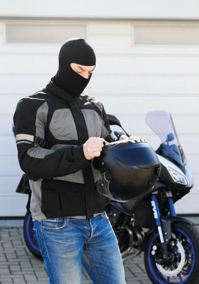 Cagula Bumbac Mask Black