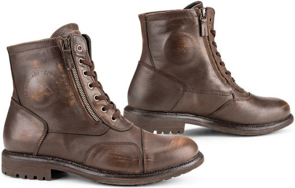 Ghete Moto Aviator Brown