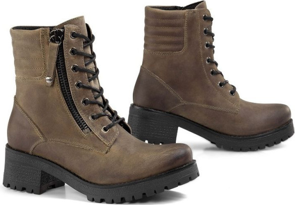 Cizme Moto Dama Misty Kaki