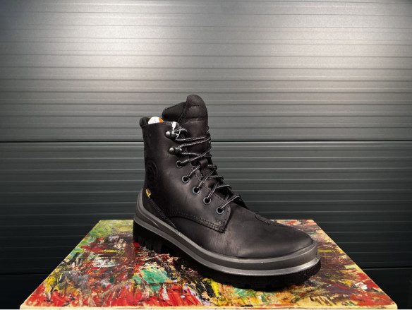 Ghete Moto Dama Viky Black