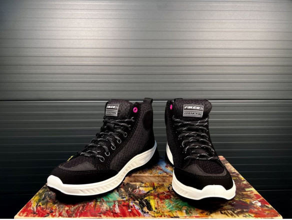 Ghete Moto Dama Airforce Lady Black