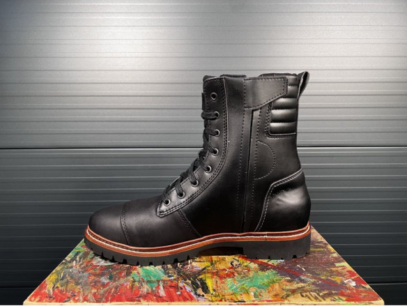 Ghete Moto Rooster Black