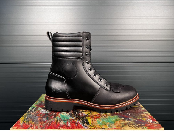 Ghete Moto Rooster Black