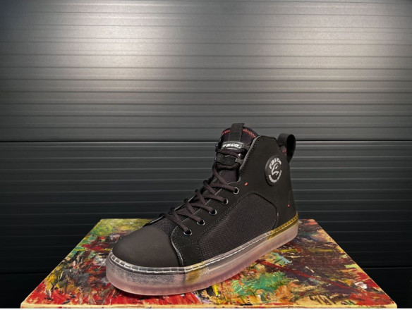 Ghete Moto Starboy 3 Black/Red