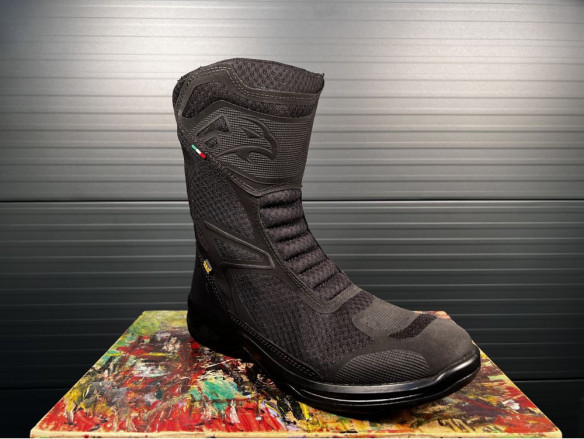 Ghete Moto Adventure Atlas 2 Air Black