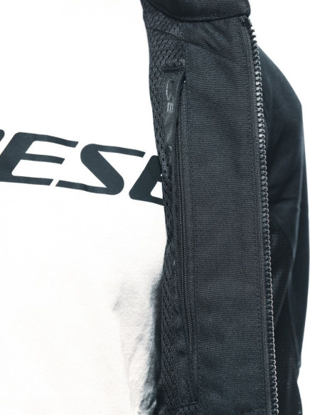 Geaca Moto Racing Textila Herosphere Tex Black/White/Diamond 25