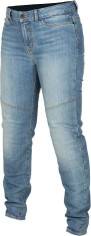 Jeans Moto Dama Betty Tapered Stretch Ice Blue 24