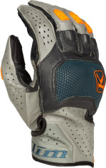 Manusi Moto Touring Badlands Aero Pro Short Petrol/Strike Orange 24