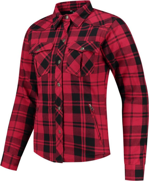 Geaca Moto Textila Dama Liss Black/Red 24