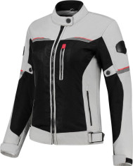 Geaca Moto Textila Dama Lynn Light Grey/Black 24
