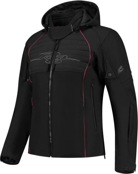 Geaca Moto Textila Dama Naomi Black/Cherry 24