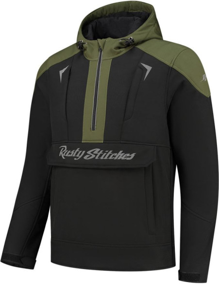 Geaca Moto Textila Orlando Black/Green 24