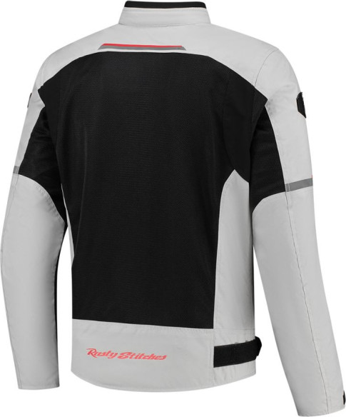 Geaca Moto Textila Ruben Light Grey/Black 24