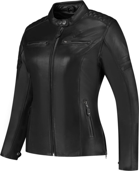 Geaca Moto Piele Dama Super Joyce V2 Black 24