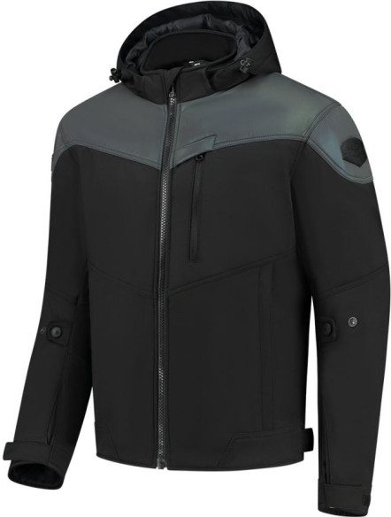 Geaca Moto Textila William Black/Oil Reflection 24