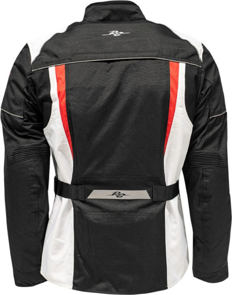 Geaca Moto Textila Tommy Black/White/Red 24