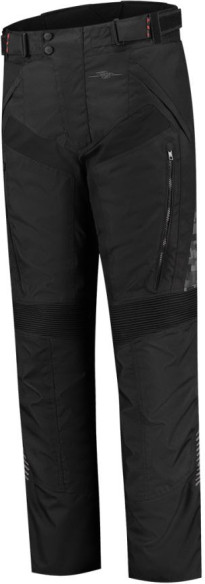 Pantaloni Moto Textili Hugo Black/Pixel/Red 24