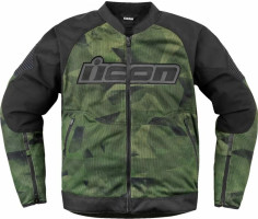 Geaca Moto Textila Overlord 3 Mesh Camo Green 25