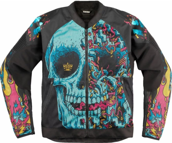 Geaca Moto Textila Overlord 3 Mesh Munchies Teal 25