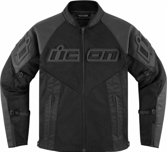 Geaca Moto Piele Mesh AF Leather Black 25